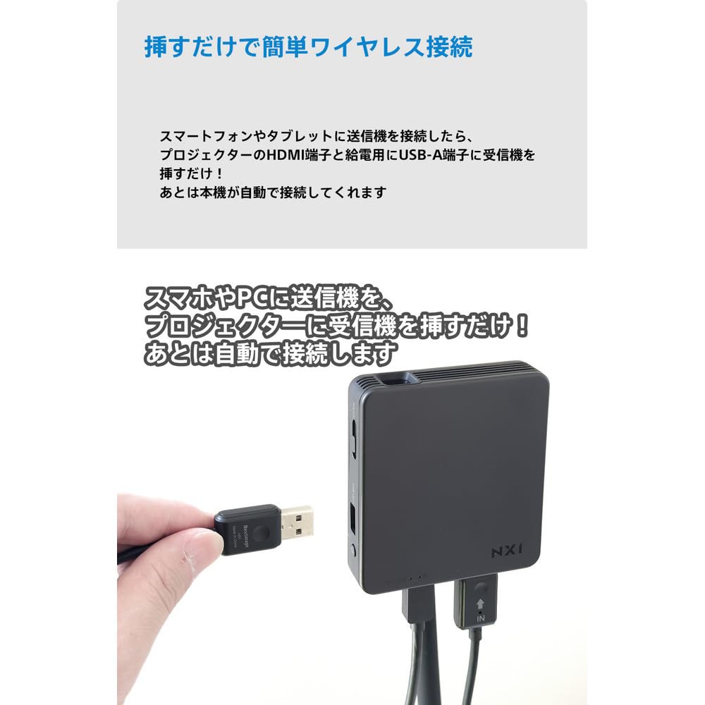 Amazon.co.jp: ベッドルームプロジェクターNX1 ブラック ワイヤレス